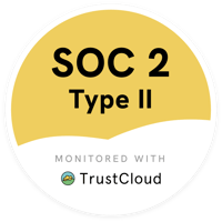Standard=SOC 2 Type II, Color=Yellow, Theme=Light@3x Standard=SOC 2 Type II, Color=Yellow, Theme=Light@3x
